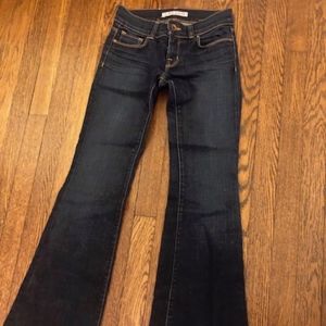 JBrand Lovestory Flare Ink Jeans 26 J Brand